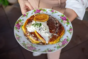 Orange Ricotta Pancakes
