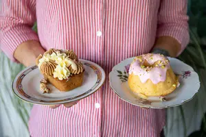 Variety of cakes